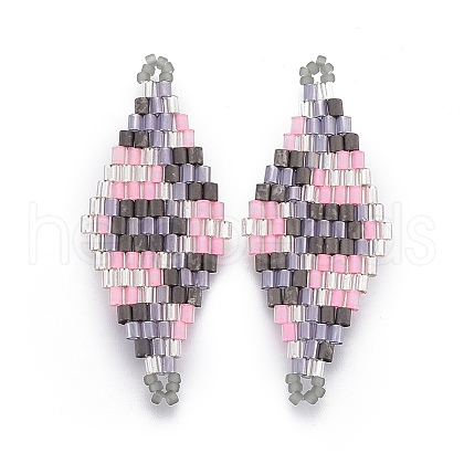 MIYUKI & TOHO Handmade Japanese Seed Beads Links SEED-E004-M17-1