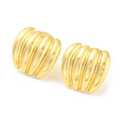 Rack Plating Brass Banana Shape Stud Earrings EJEW-A028-43G-1