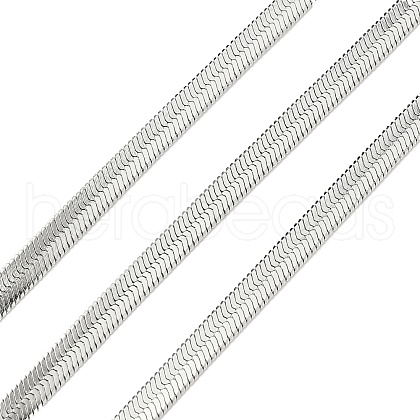 Brass Herringbone Chains CHC-C011-02P-1