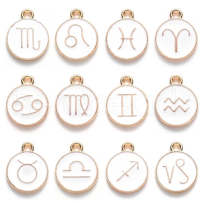 Alloy Enamel Pendants ENAM-YW0001-100-1
