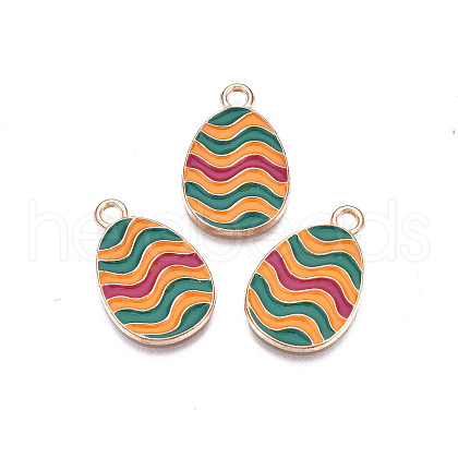 Alloy Enamel Pendants X-ENAM-S115-153-1