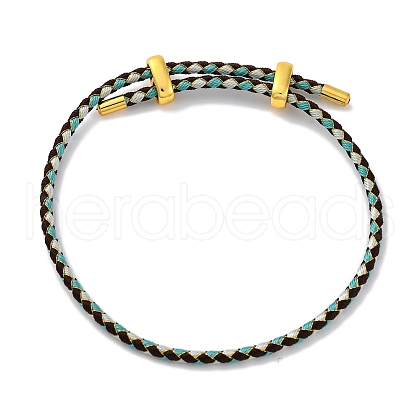 Adjustable Polyester Cord Braided Bracelets BJEW-Z085-01G-10-1