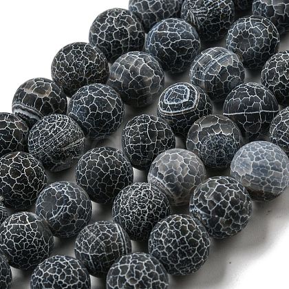 Natural Weathered Agate Beads Strands G-P538-A01-02-1