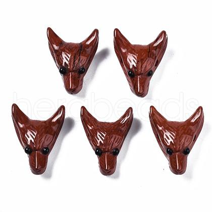 Natural Red Jasper Pendants G-R478-06A-03-1