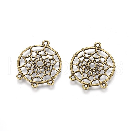 Tibetan Style Alloy Chandelier Components Links TIBEP-R304-020AB-LF-1