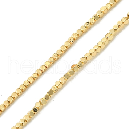 Electroplated Synthetic Non-Magnetic Hematite Beads Strands G-I360-T01-02-1