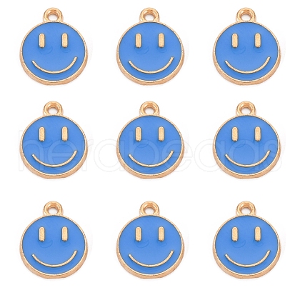 Alloy Enamel Charms ENAM-YW0001-97-I-1
