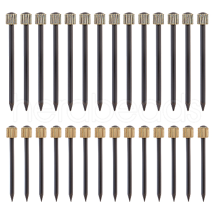 Unicraftale 100Pcs 2 Style Iron Nails IFIN-UN0001-06-1