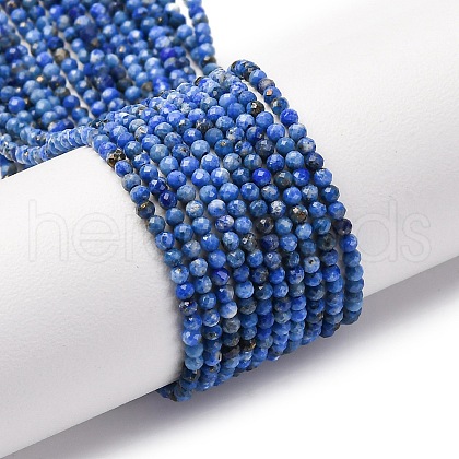Natural Lapis Lazuli Beads Strands G-RM250104-D8-1