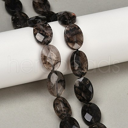 Watermelon Stone Glass Beads Strands G-F795-B01-1