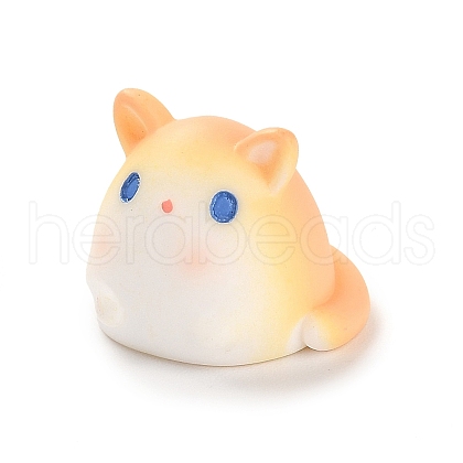 Cute Resin Animal Ornaments RESI-I052-01K-1