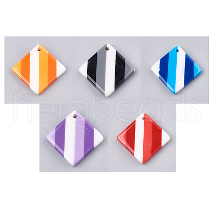 Resin Pendants CRES-T008-32-M-1