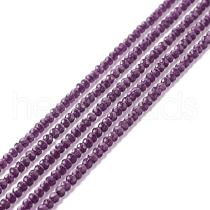 Transparent Glass Beads Strands GLAA-C019-01A-22-1