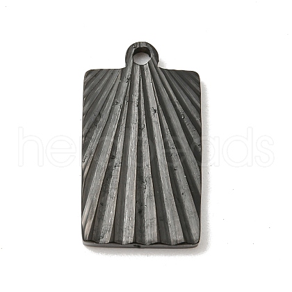 Ion Plating(IP) 304 Stainless Steel Pendants STAS-D025-06B-01-1