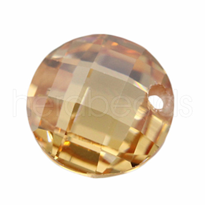 Cubic Zirconia Charms ZIRC-H116-08J-1