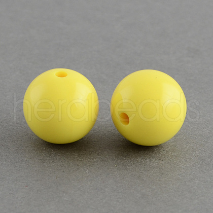 Chunky Bubblegum Round Acrylic Beads SACR-S044-16mm-06-1