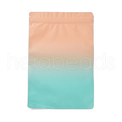 Two Tone Rectangle Plastic Zip Lock Gift Bags OPP-B006-01B-01-1