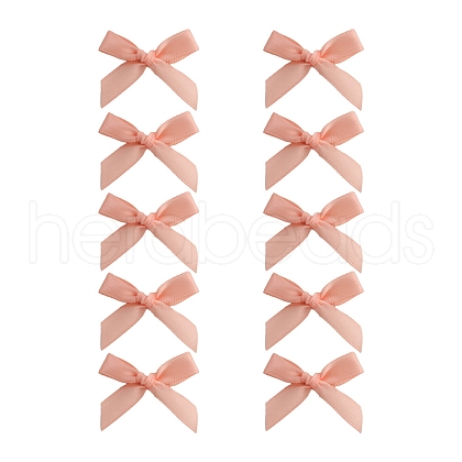 10Pcs Bowknot Cloth Alligator Hair Clips PW-WGD5F1D-05-1