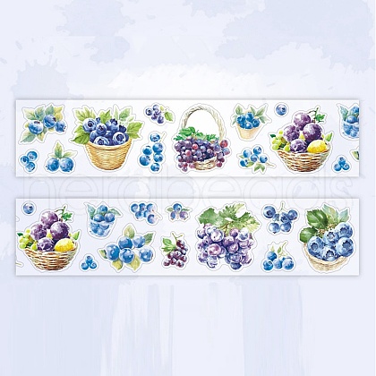 Fruits PET Self-Adhesive Stickers DIY-K074-11C-1