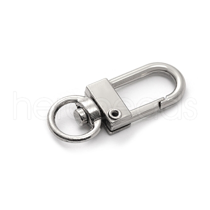 Alloy Swivel Snap Clasps PW-WG24595-01-1