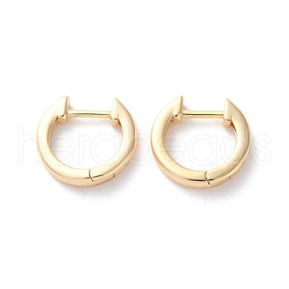 Rack Plating Brass Hoop Earrings EJEW-S241-22G-1