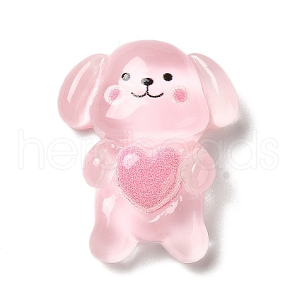 Translucent Resin Decoden Cabochons RESI-M039-04H-1