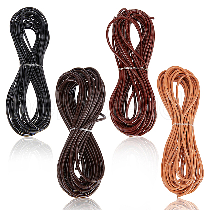 Cowhide Leather Cord WL-WH0008-06-1
