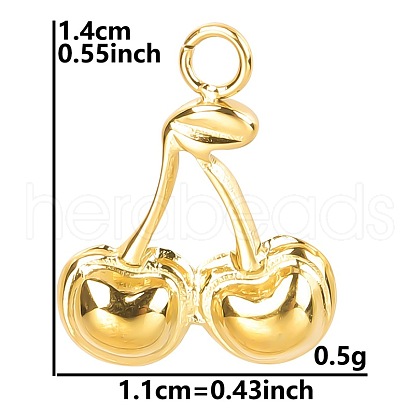 304 Stainless Steel Pendants PW-WG119E5-03-1