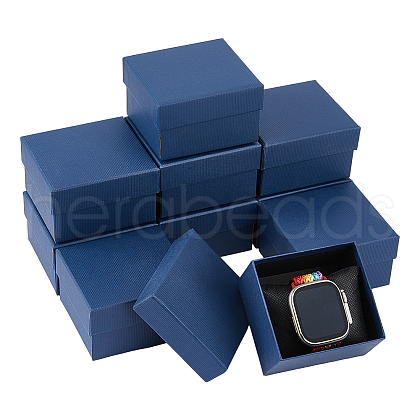 Paper Bracelet Storage Gift Box CON-WH0088-67F-1