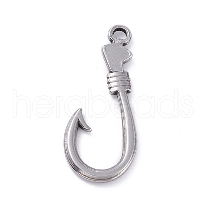 Non-Tarnish 304 Stainless Steel Pendants STAS-P288-04P-1