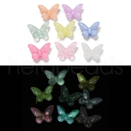 Luminous Acrylic Beads OACR-E041-12-1